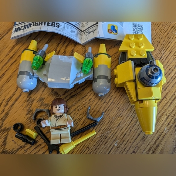 Star Wars Naboo Starfighter Microfighter, complete set - Picture 4 of 6